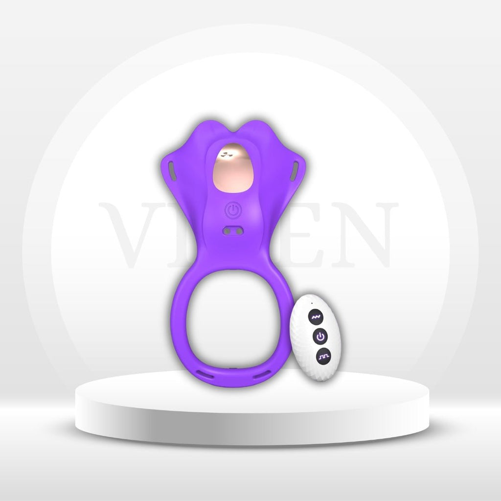 VioletClutch Couples Panty & Cock Ring Vibrator
