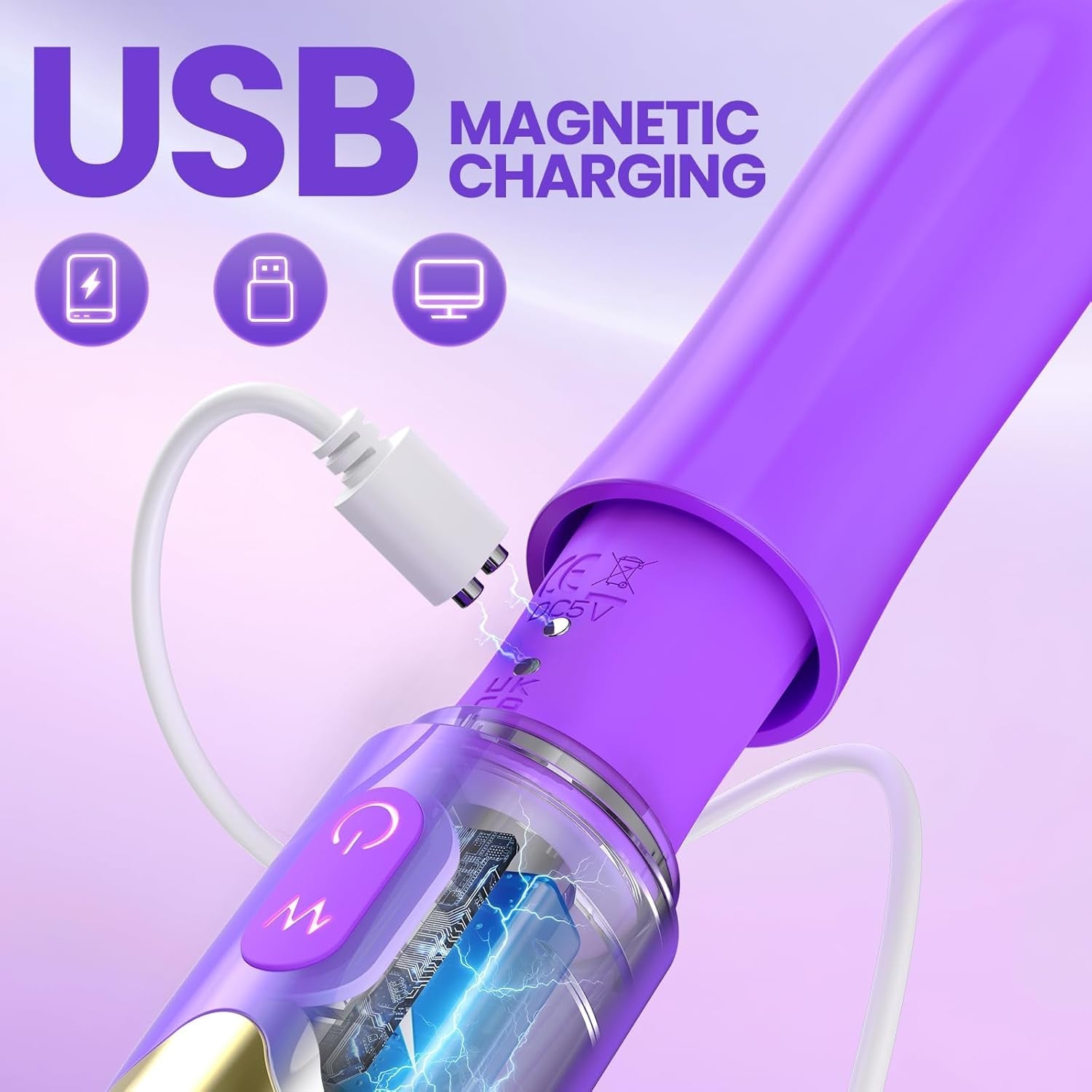 VioletFlex 5-in-1 G-Spot Precision Vibrator