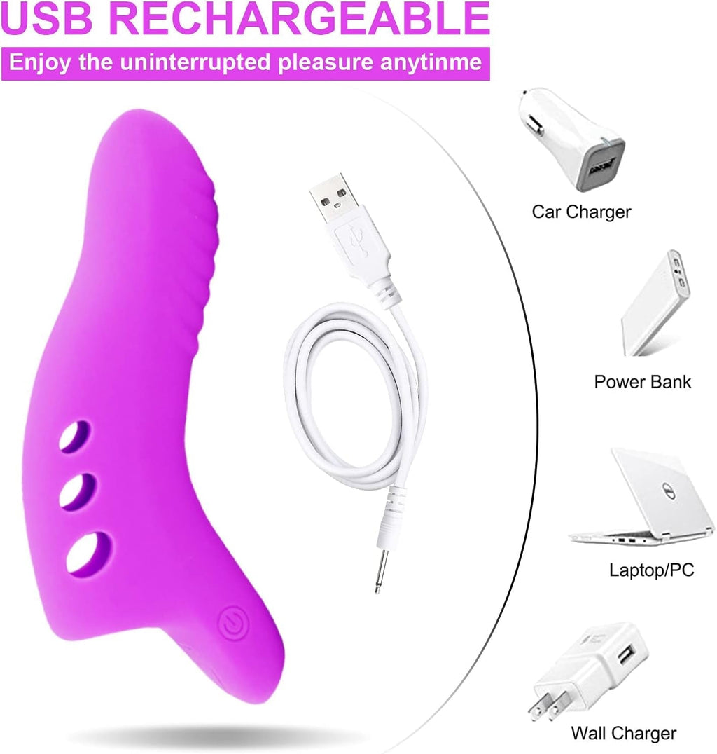 VioletFlick Mini Couples Finger Vibrator
