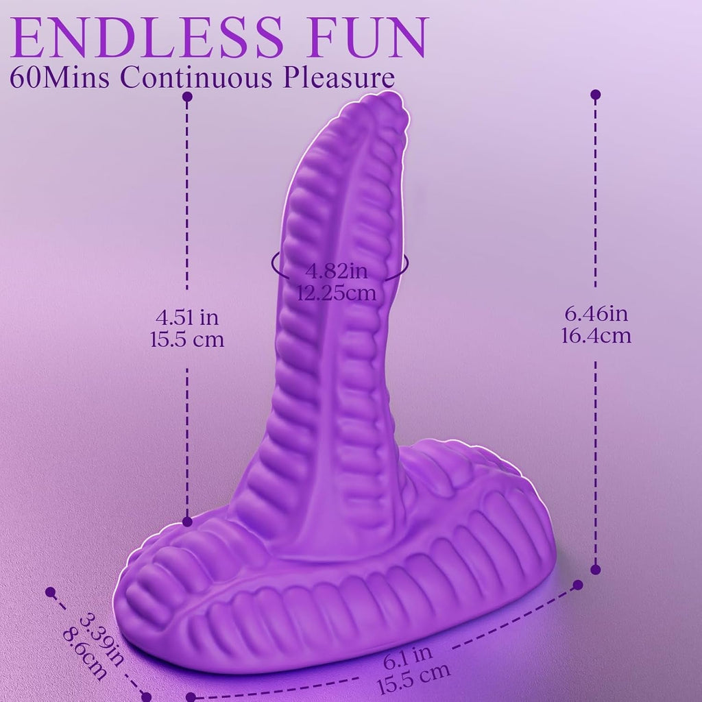VioletGrind Powerful Riding Dildo Vibrator