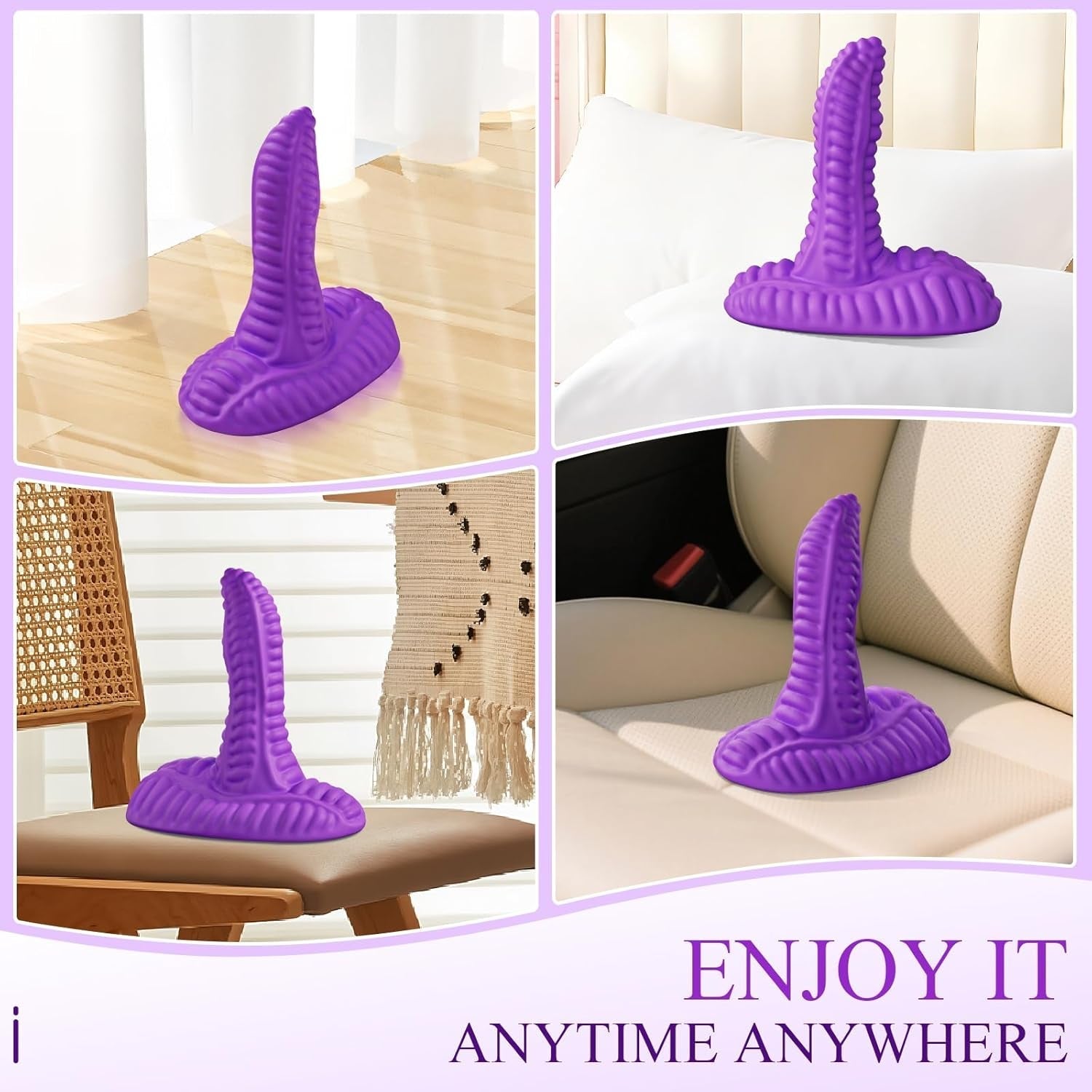 VioletGrind Powerful Riding Dildo Vibrator
