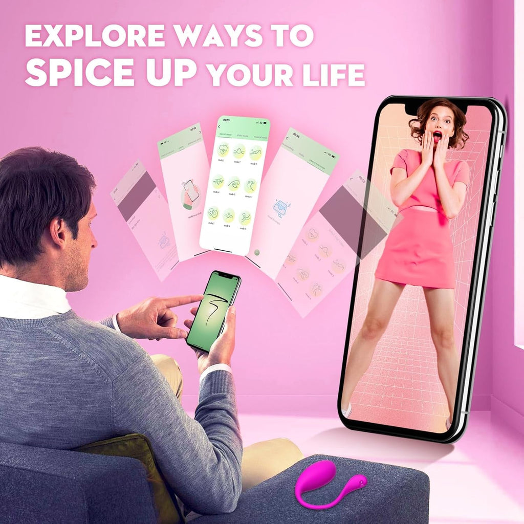 VioletLink App Control Panty Vibrator Egg