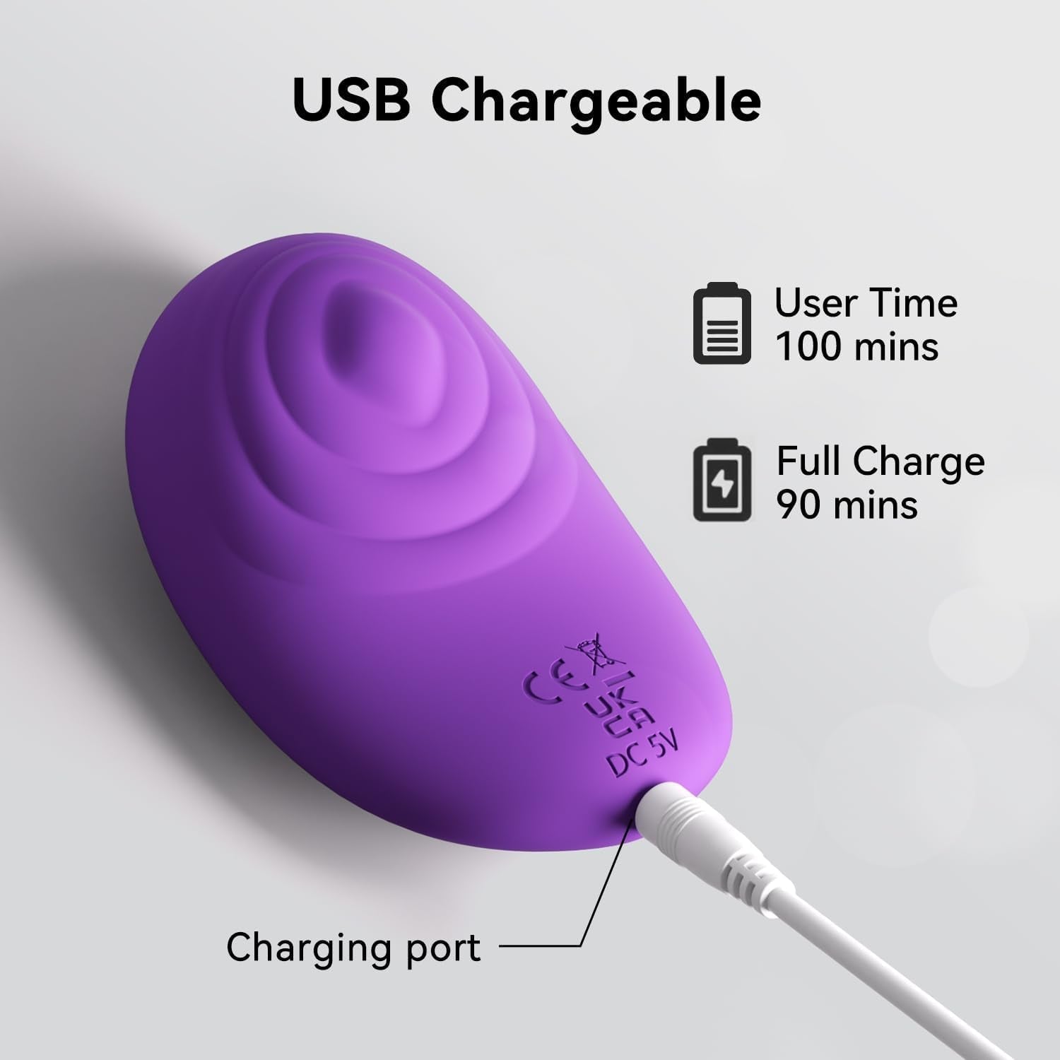 VioletPalm Handheld Clit Massager