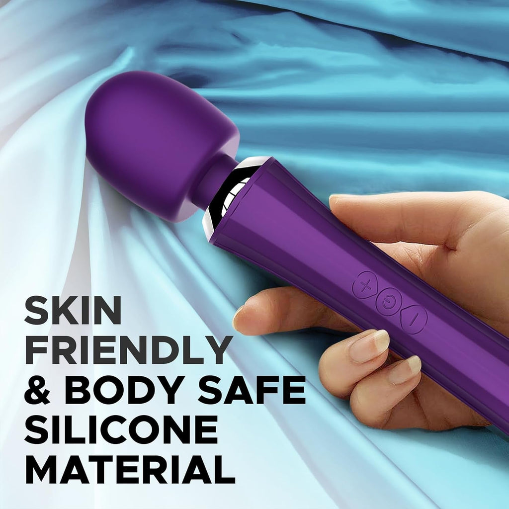 VioletReach Cordless Stimulation Wand Vibrator