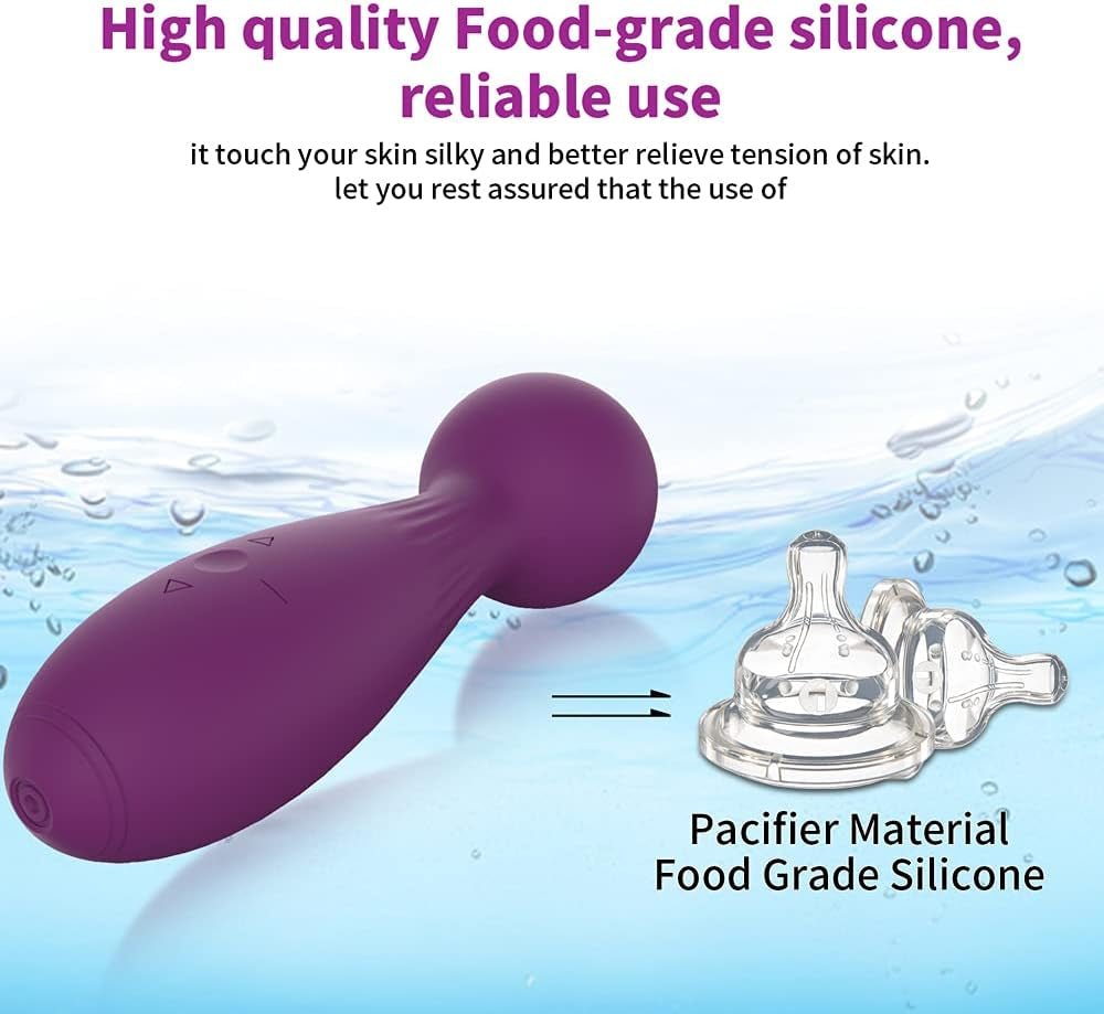 VioletRush Clit Stimulation Wand Vibrator
