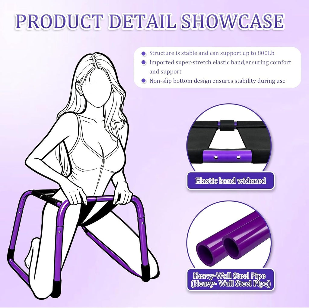 VioletWave Oversized Intimacy Chair with Bounce Support