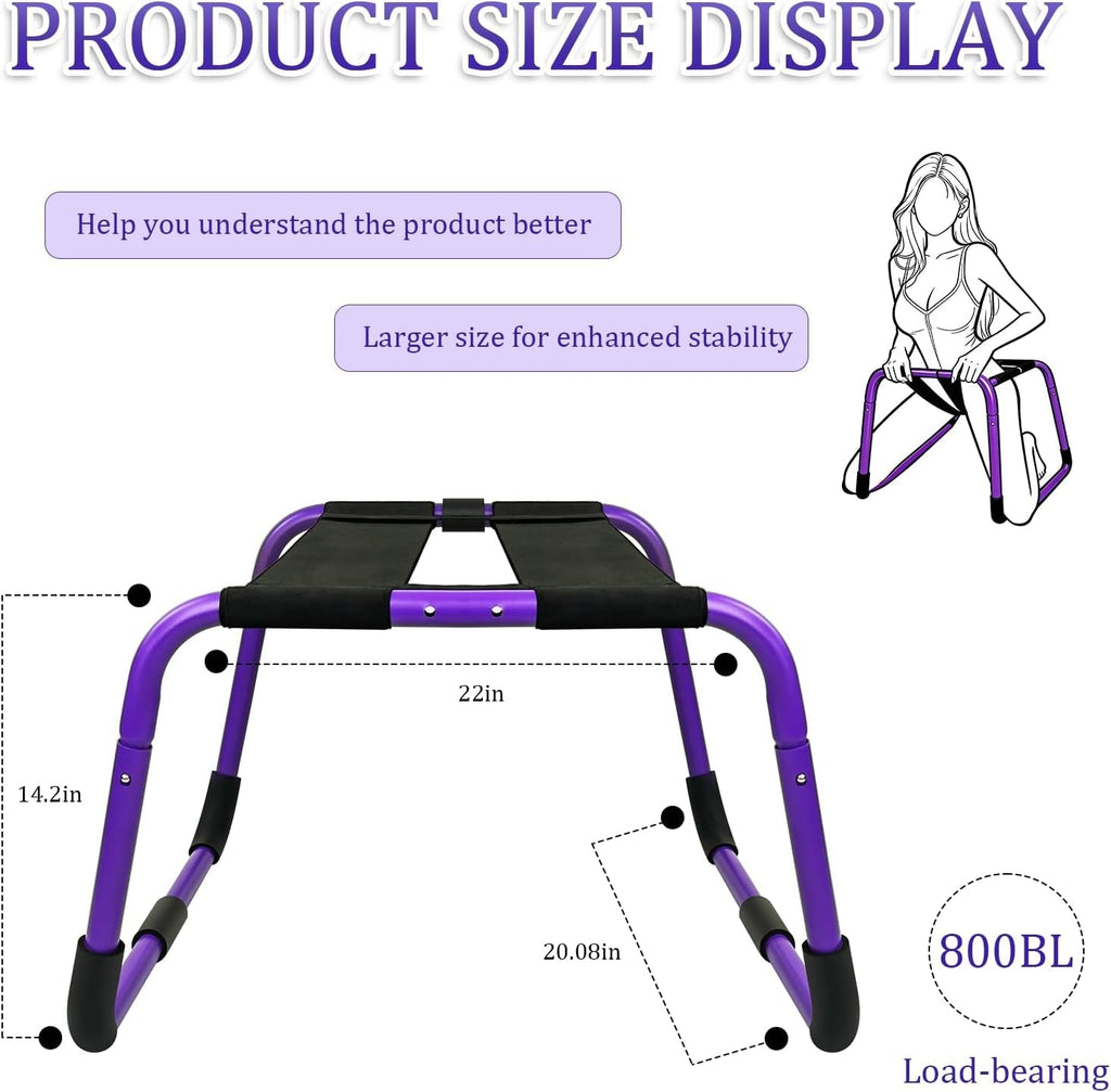 VioletWave Oversized Intimacy Chair with Bounce Support