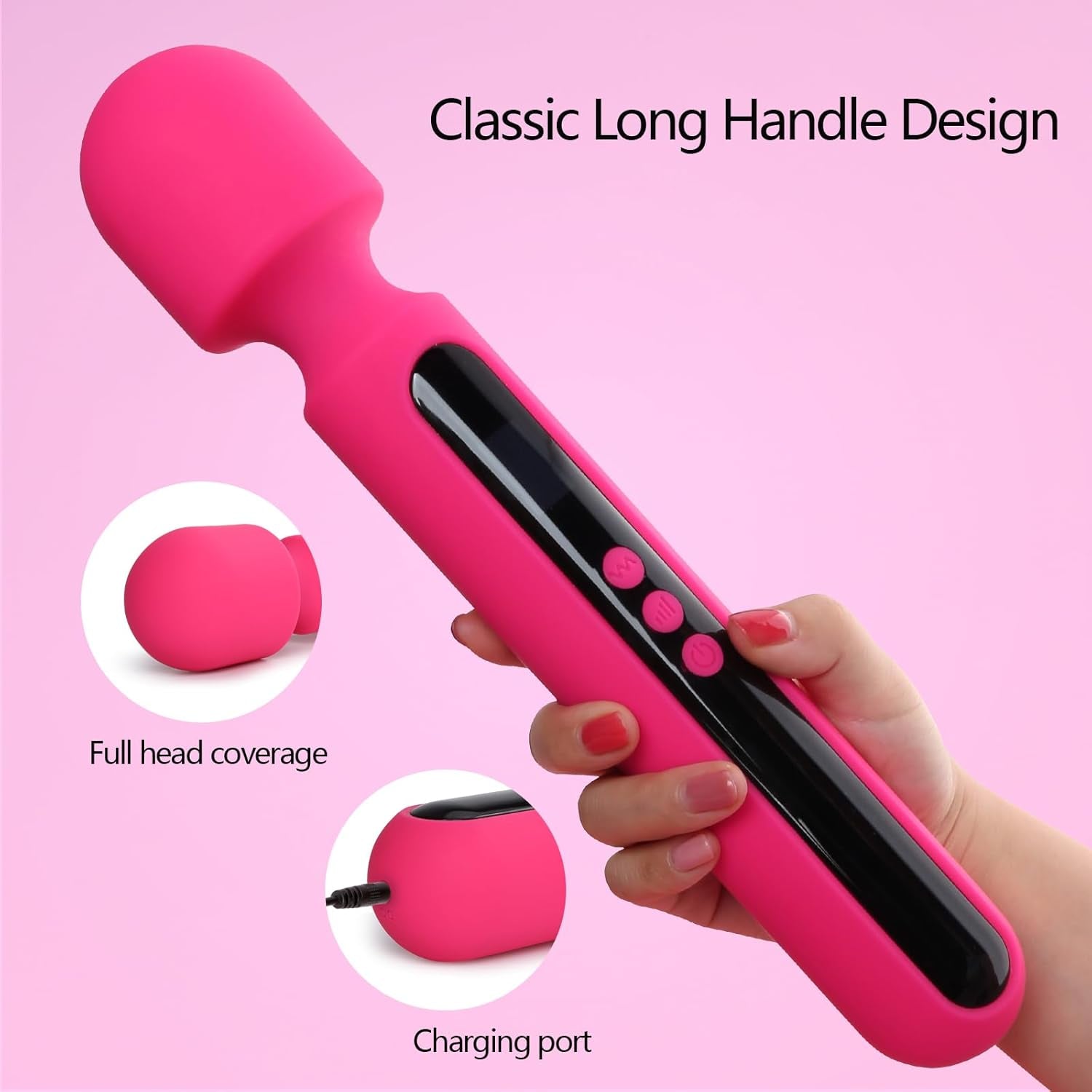 VisionVibe LCD Wand Vibrator