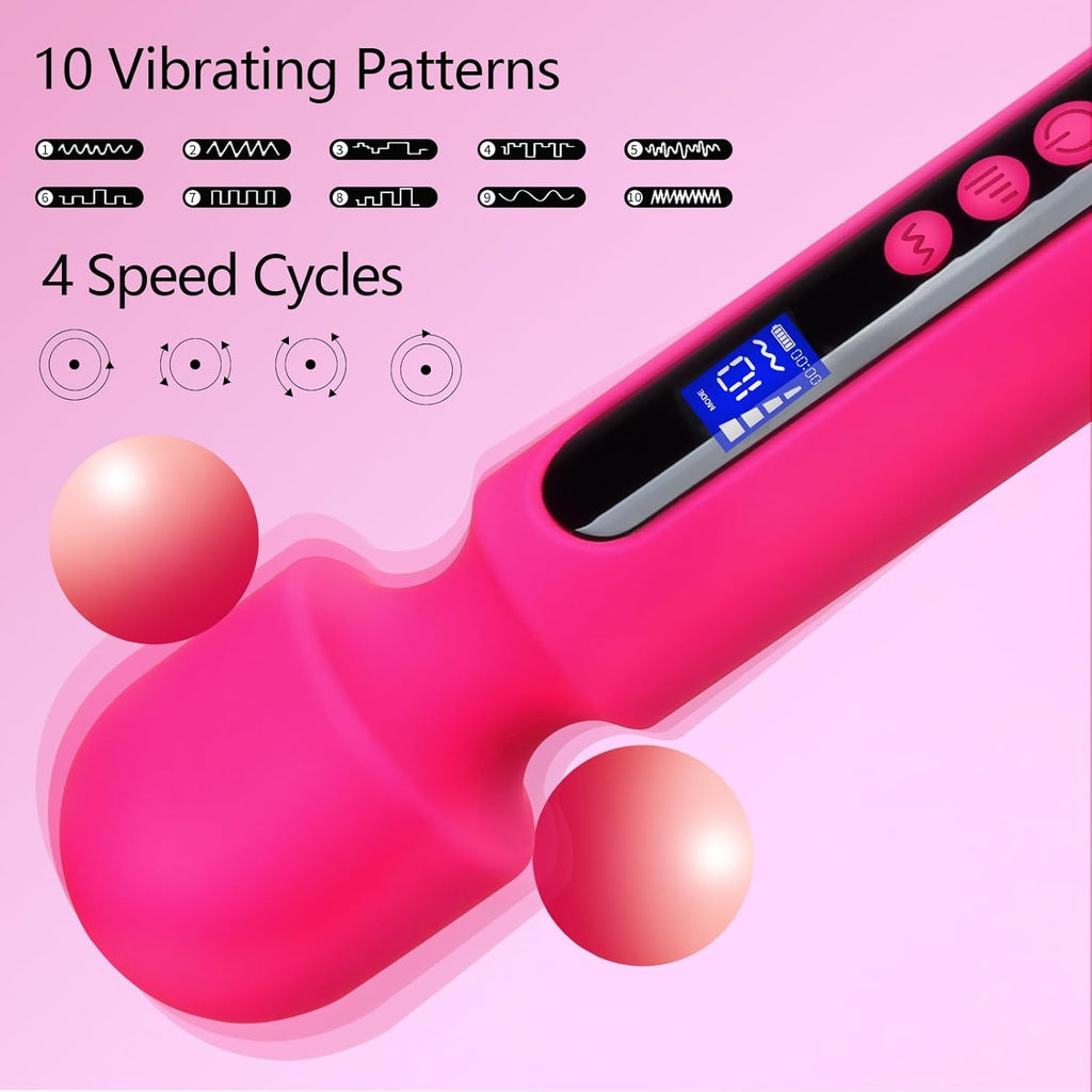 VisionVibe LCD Wand Vibrator