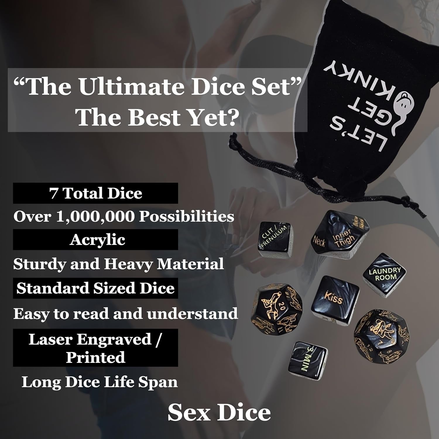 Vixen Roll & Ravish Sexy Couples Dice Game