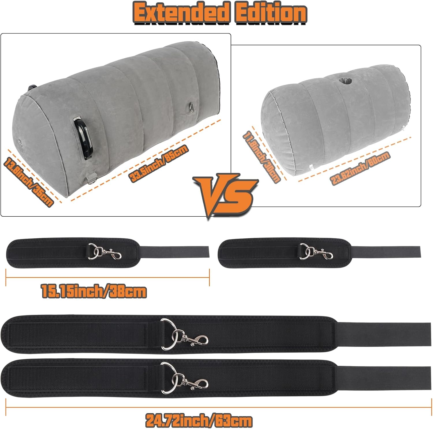 VixenBond Inflatable Restraint Pillow