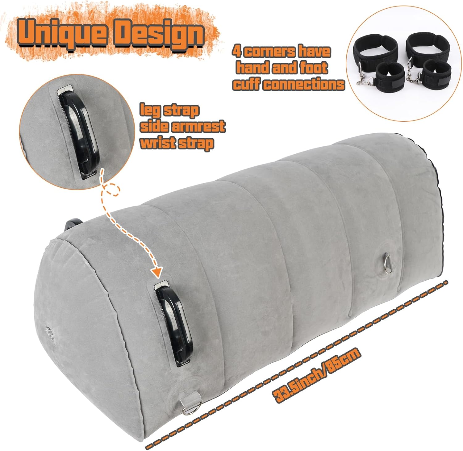 VixenBond Inflatable Restraint Pillow