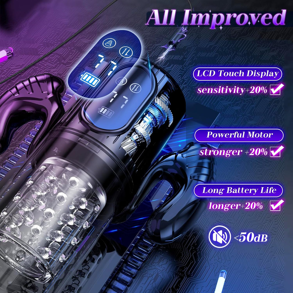 VixenCore 5-in-1 Thrusting Penis Pump Stroker