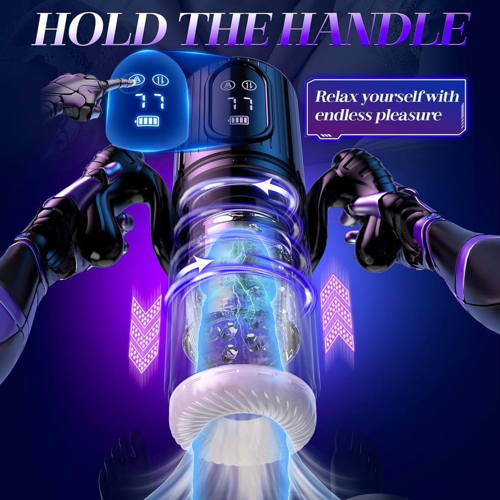 VixenCore 5-in-1 Thrusting Penis Pump Stroker