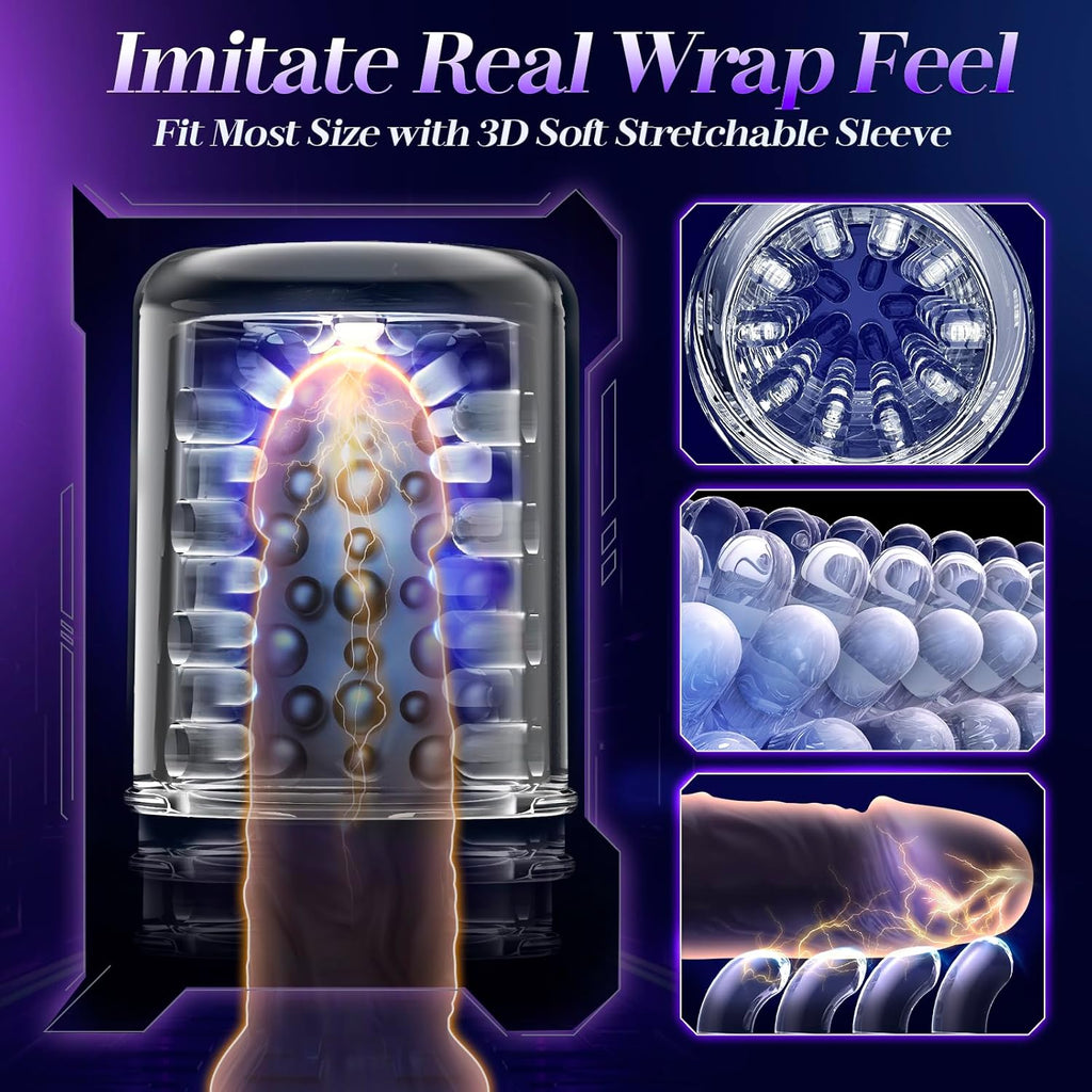 VixenCore 5-in-1 Thrusting Penis Pump Stroker
