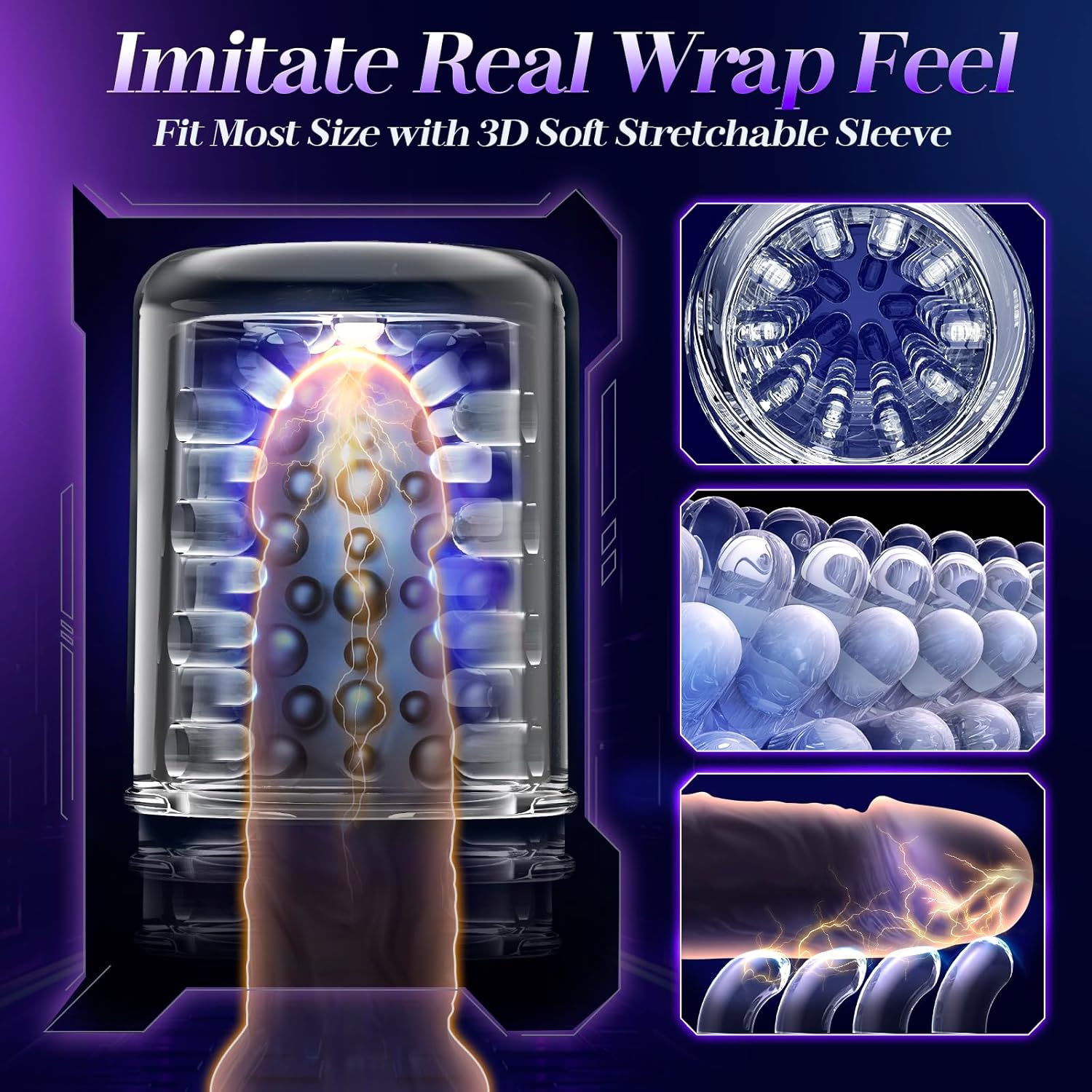 VixenCore 5-in-1 Thrusting Penis Pump Stroker