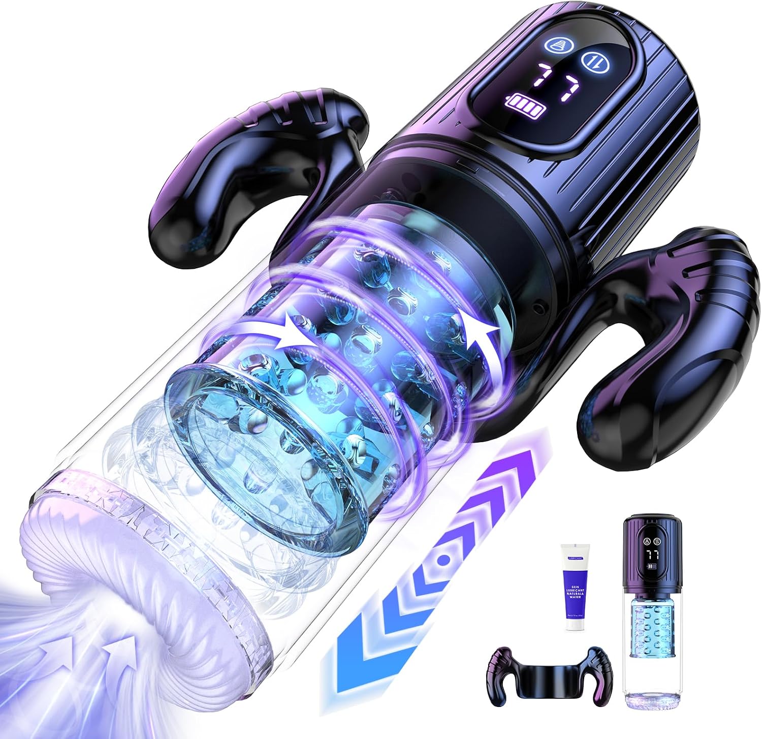 VixenCore 5-in-1 Thrusting Penis Pump Stroker