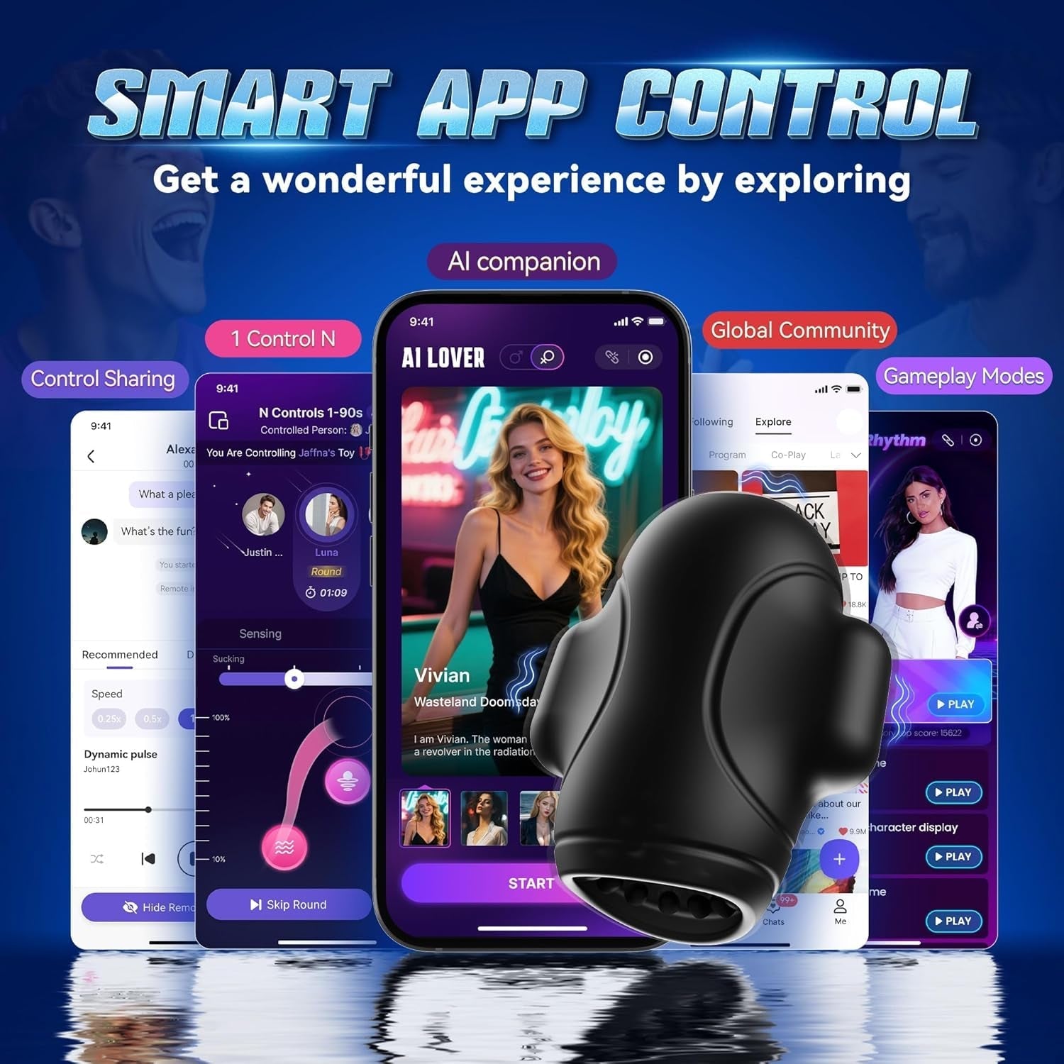 VixenCrown AI Glans Trainer Masturbator