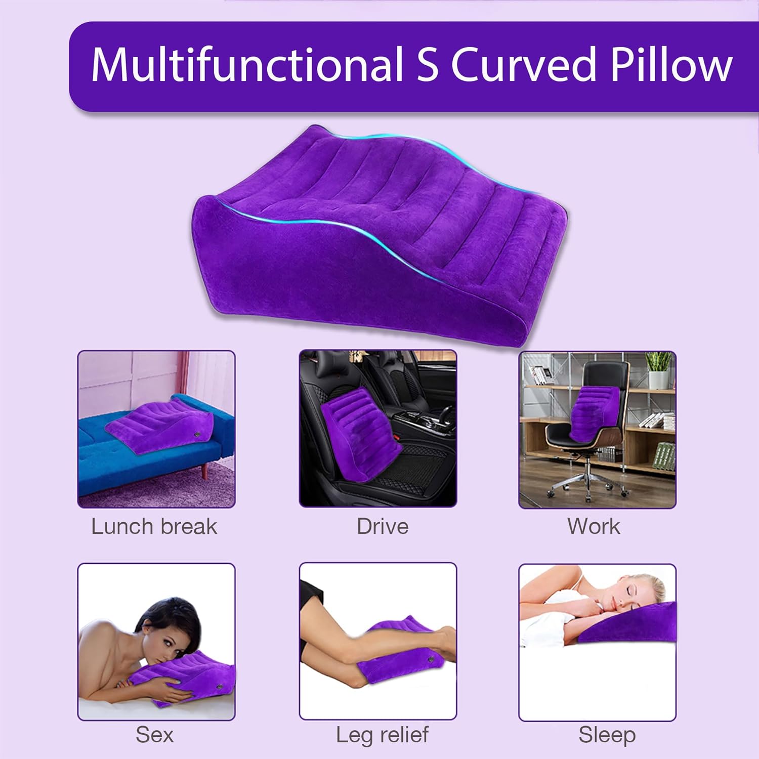 VixenCurve Inflatable Sex Pillow