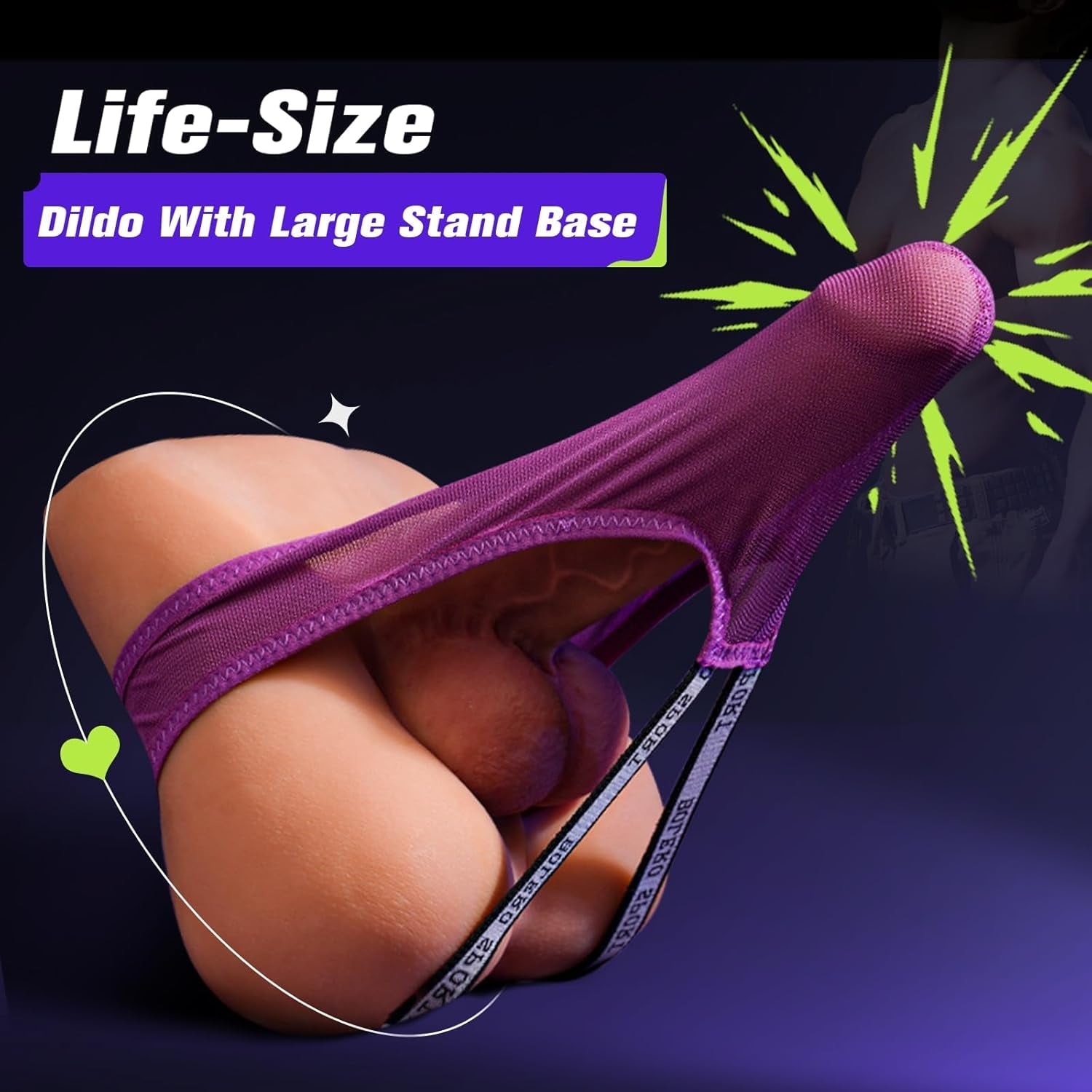 VixenFlex 360° Male Torso Dildo