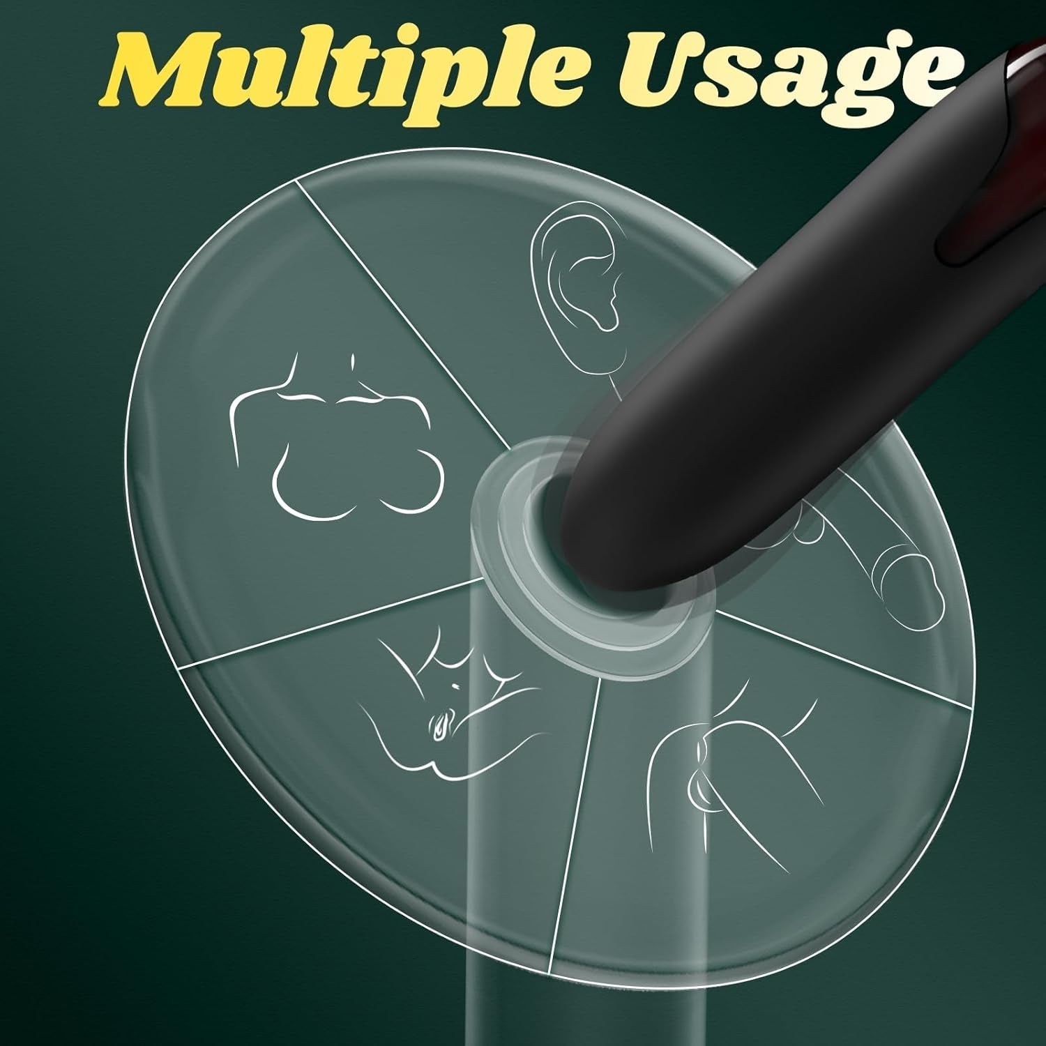 VixenGlow Mini Lipstick Bullet Vibrator