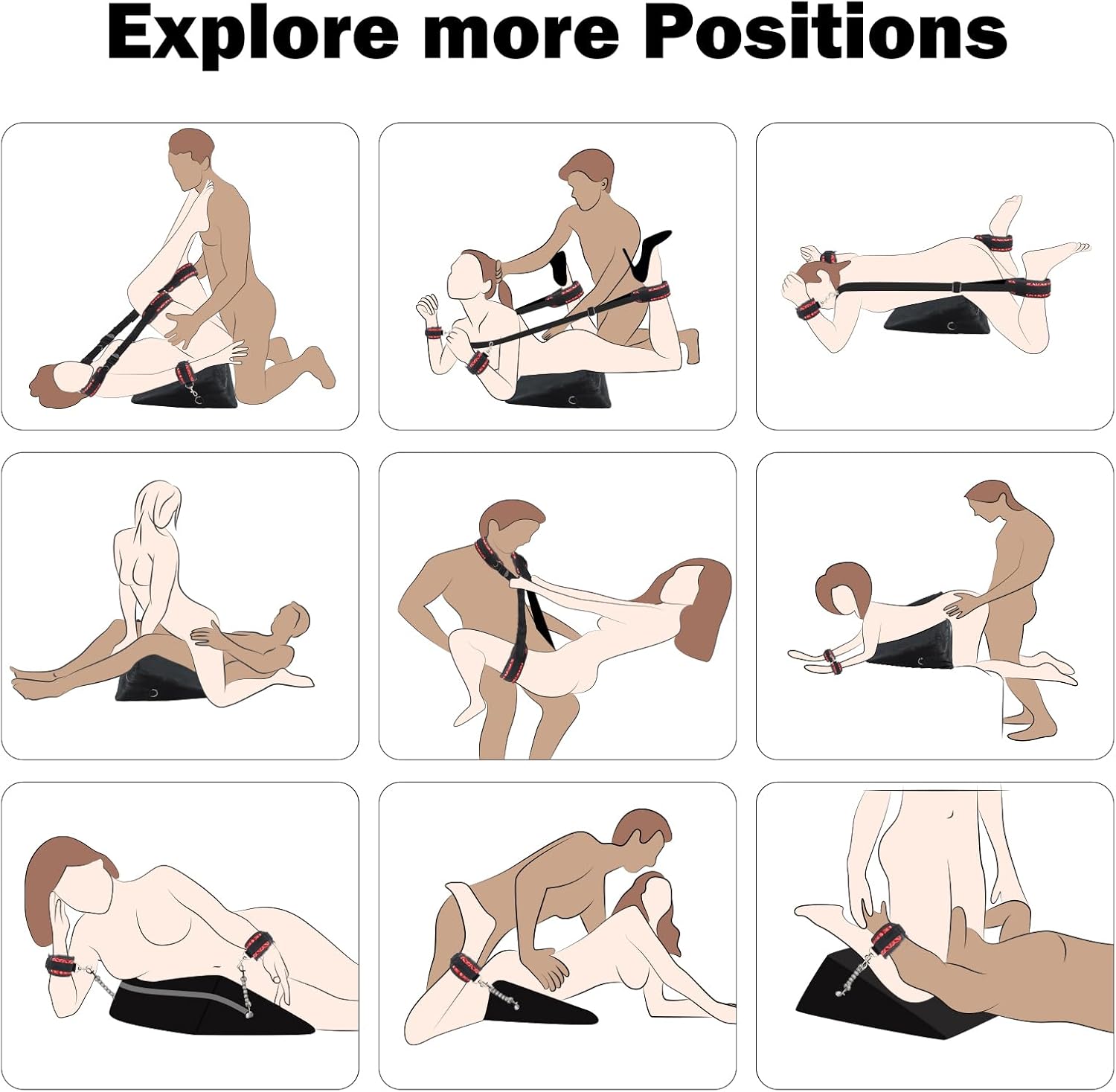 VixenMax Bondage Sex Pillow Kit