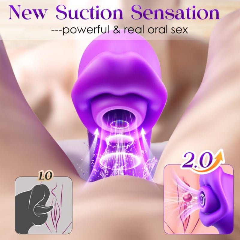 VixenNova AI Suction G-Spot Flapping Vibrator
