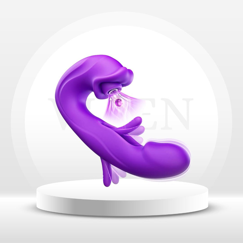 VixenNova AI Suction G-Spot Flapping Vibrator
