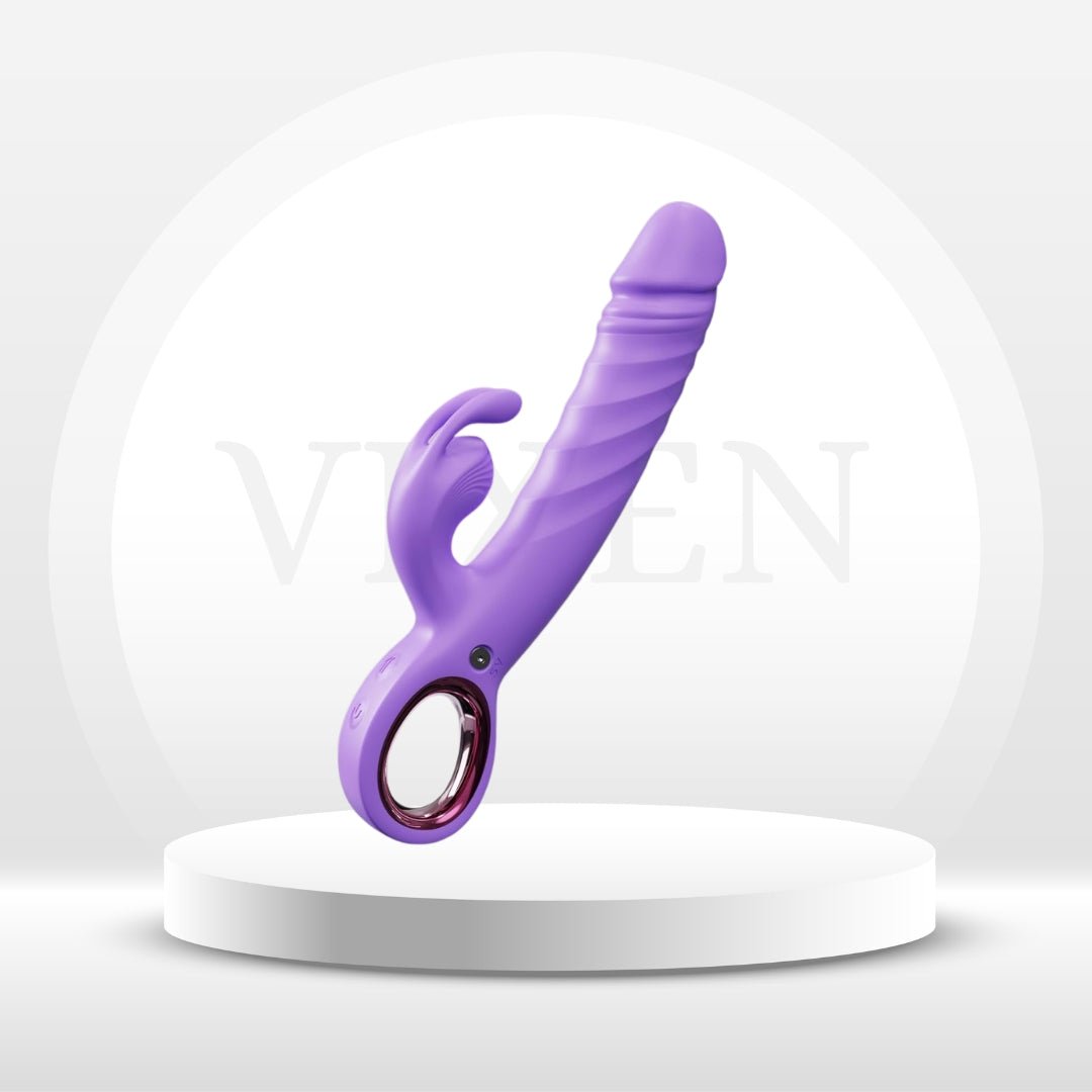 VixenPulse 3-in-1 Thrusting Rabbit Vibrator