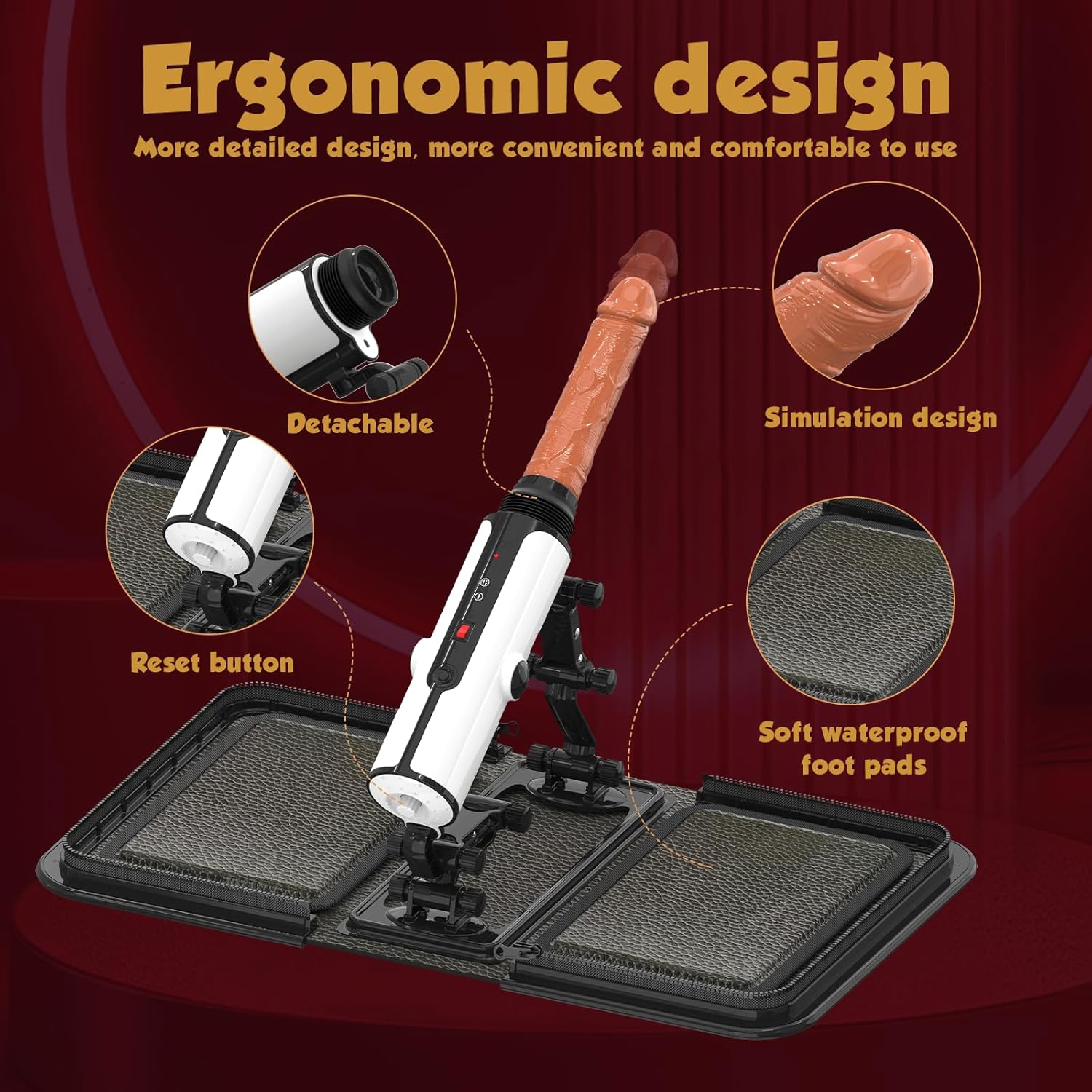 VixenVault Thrusting Handbag Sex Machine