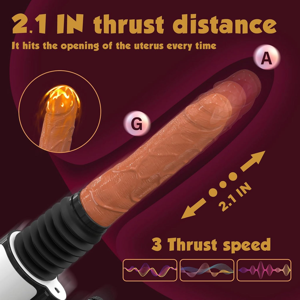 VixenVault Thrusting Handbag Sex Machine