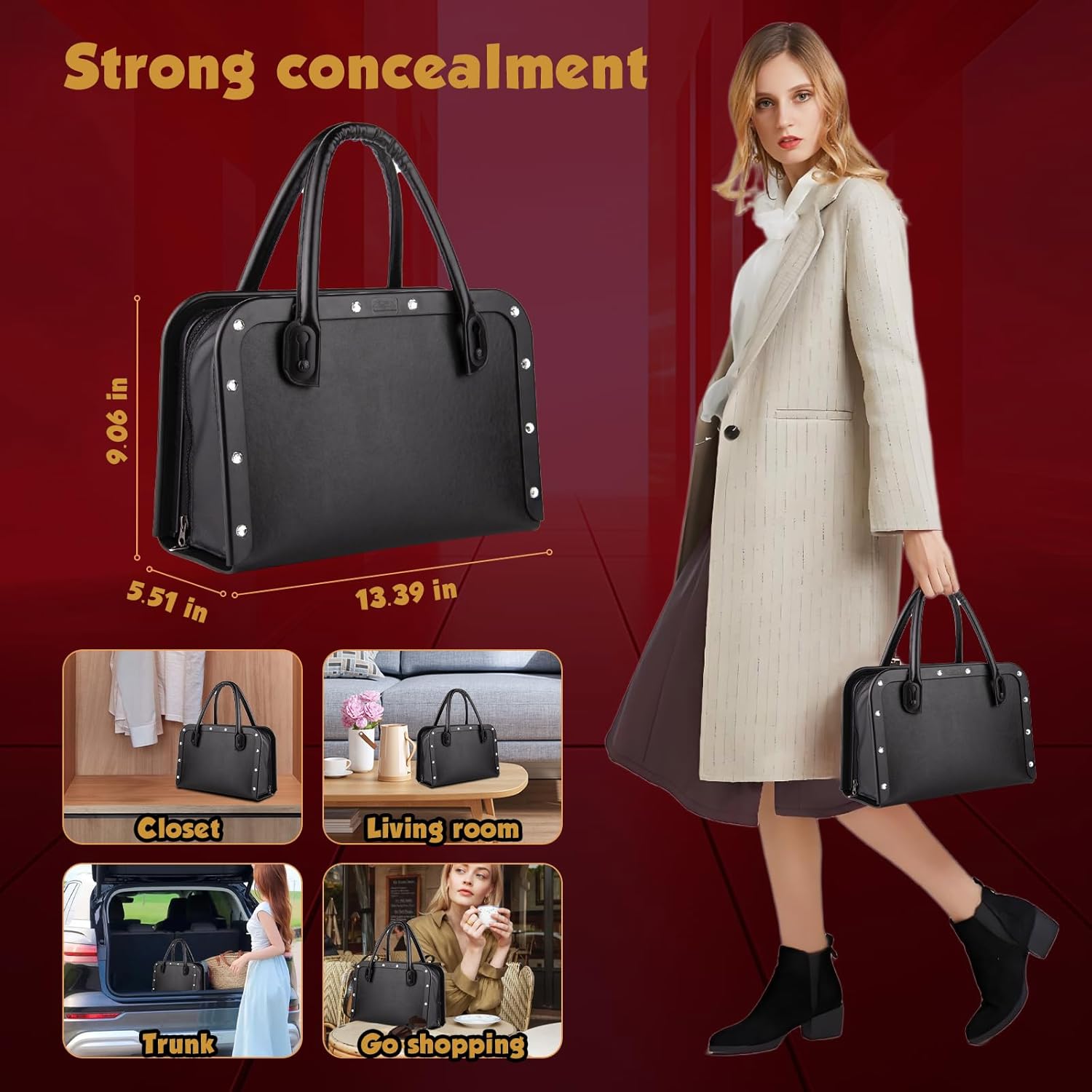 VixenVault Thrusting Handbag Sex Machine