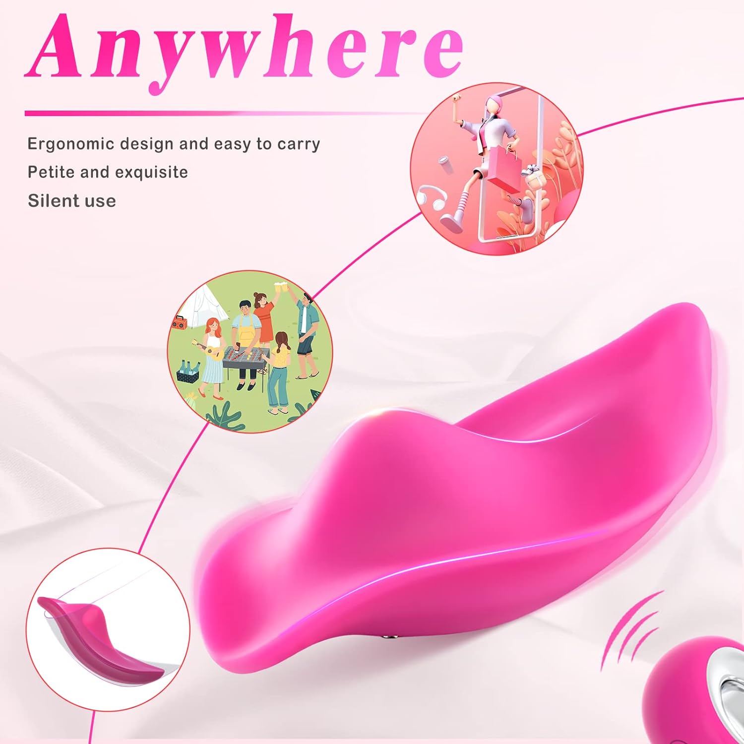 VixenWhisper Remote Panty Vibrator