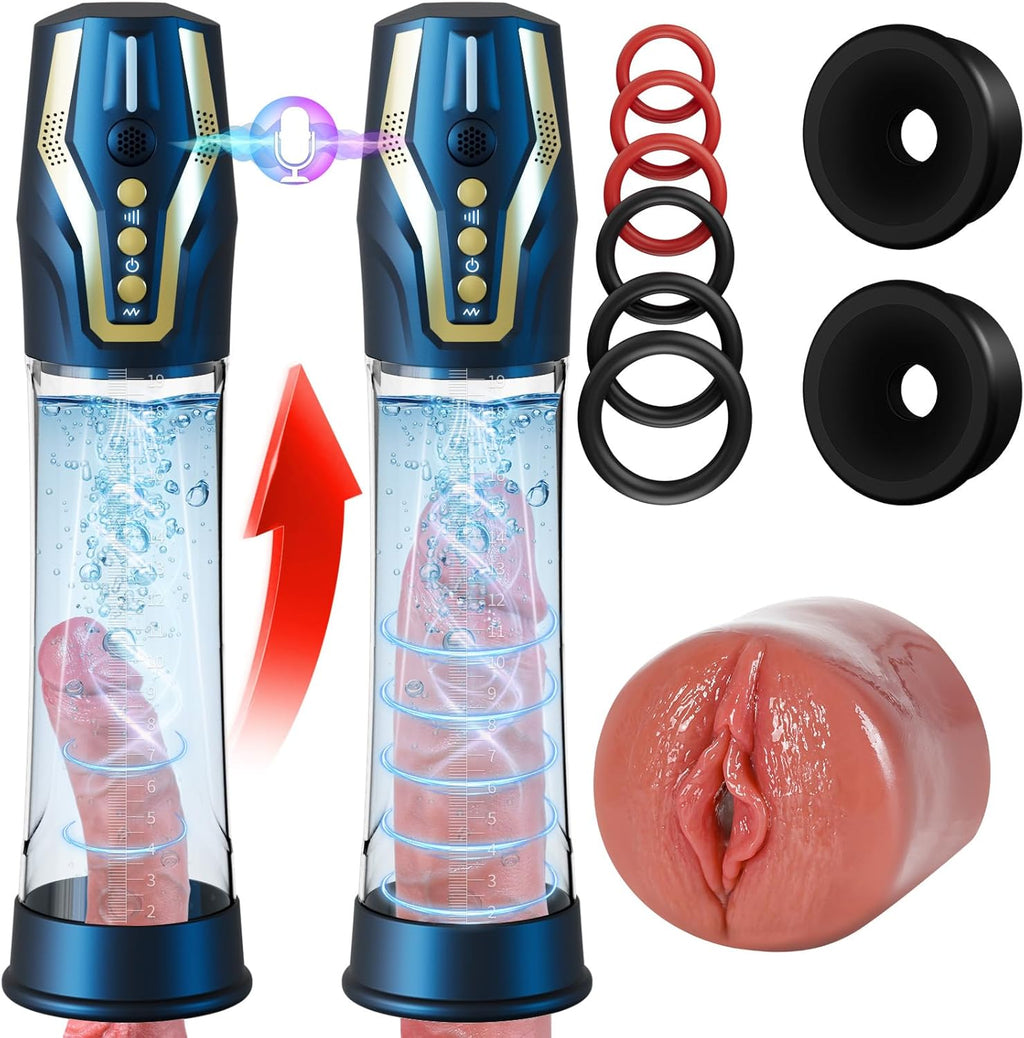 VocalPump 4X Smart Penis Pump Stroker