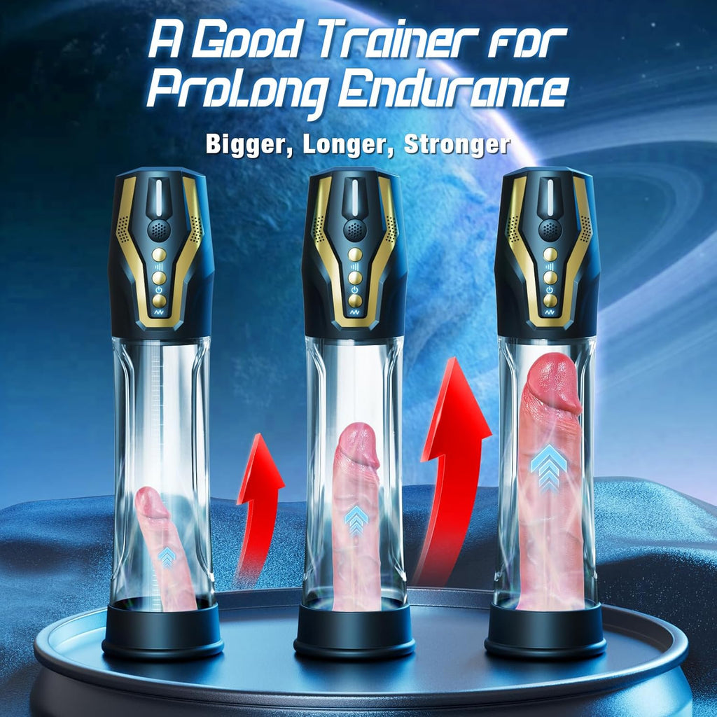 VocalPump 4X Smart Penis Pump Stroker