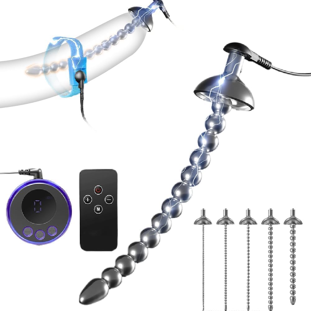 VoltRod Electric Urethral & Penis Ring Toy Set