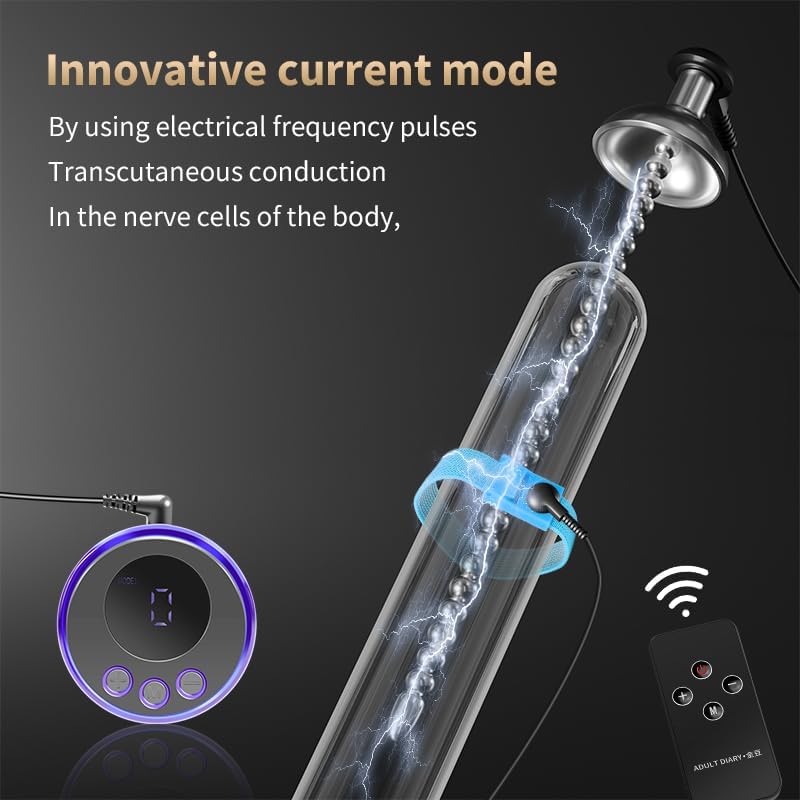 VoltRod Electric Urethral & Penis Ring Toy Set