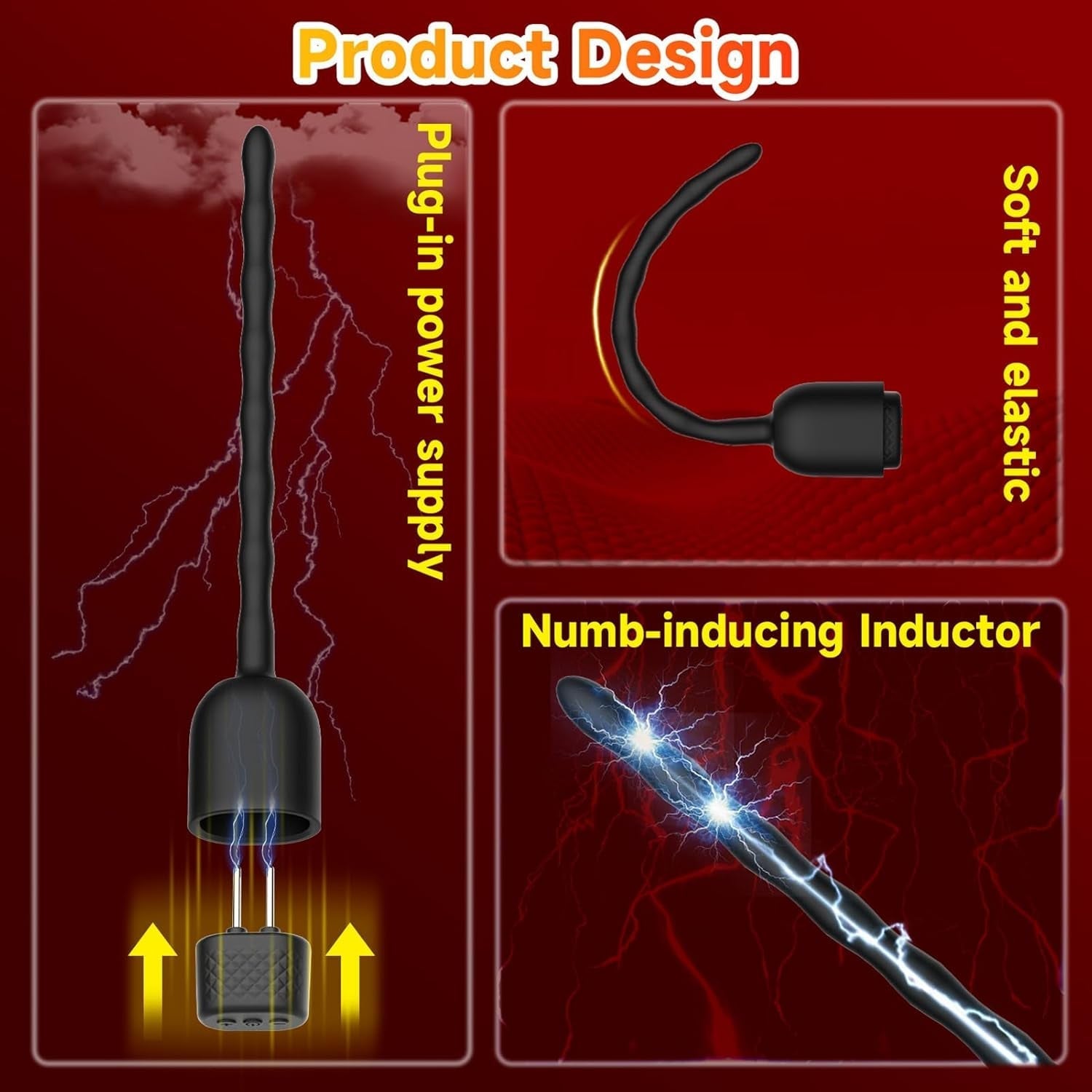 VoltSound Electro Urethral Sound Set