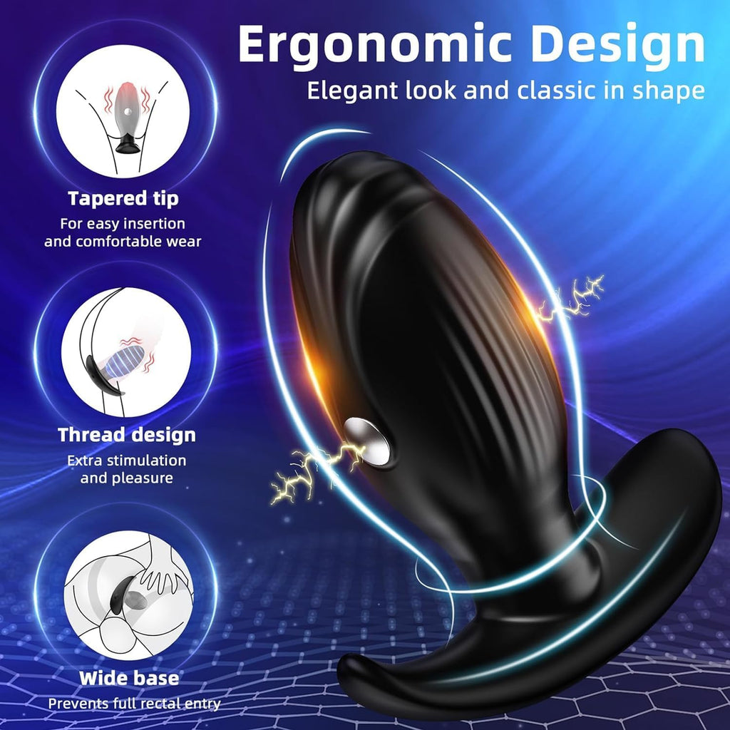 VoltSpire Triple-Stim Electro-Shock Anal Plug