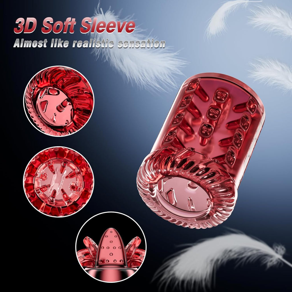 VortexPulse 6-in-1 Stroker Machine
