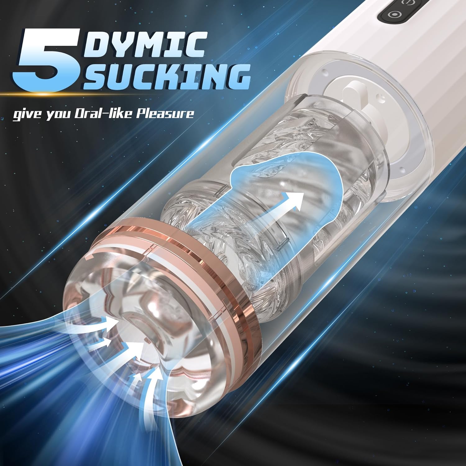 VortexX – 5-in-1 Automatic Male Masturbator
