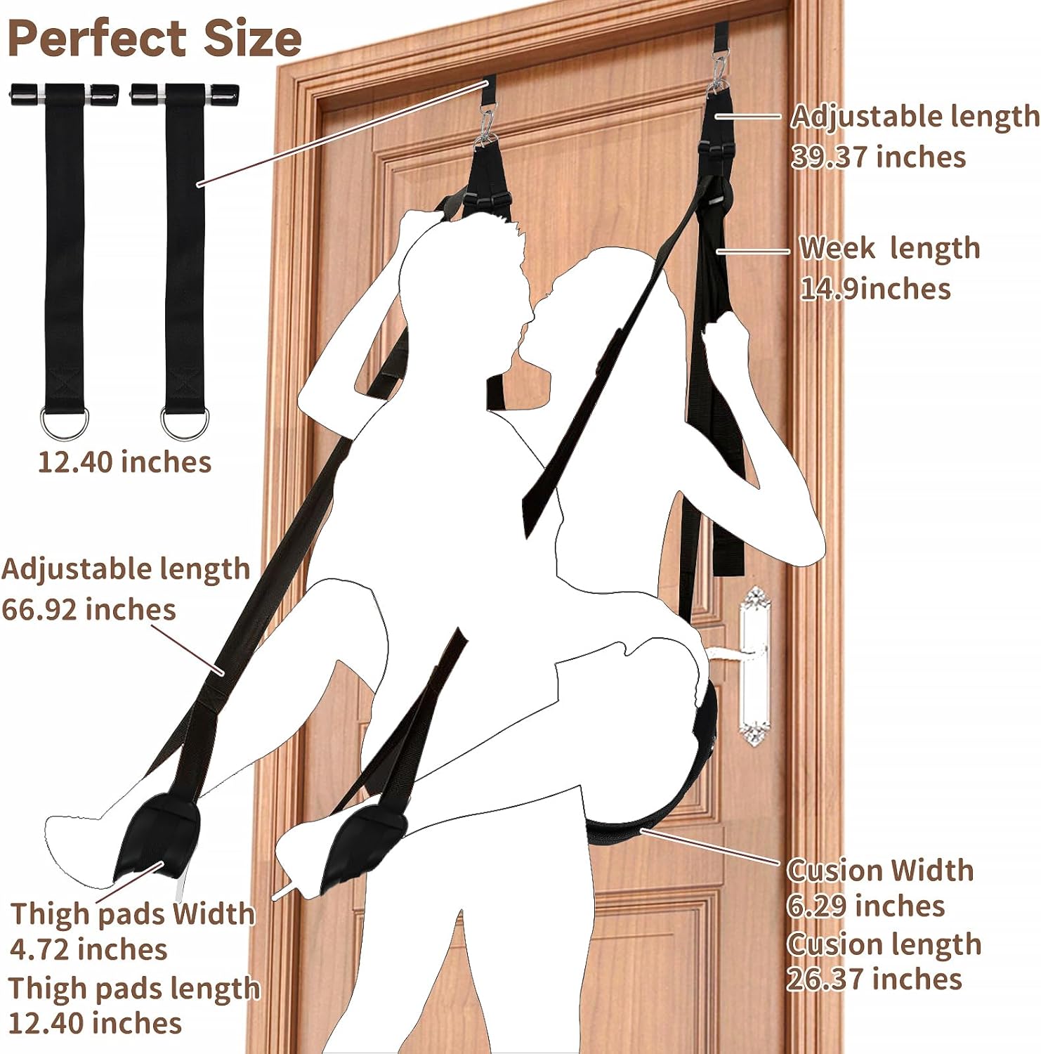 WallTamer Soft Door Sex Swing