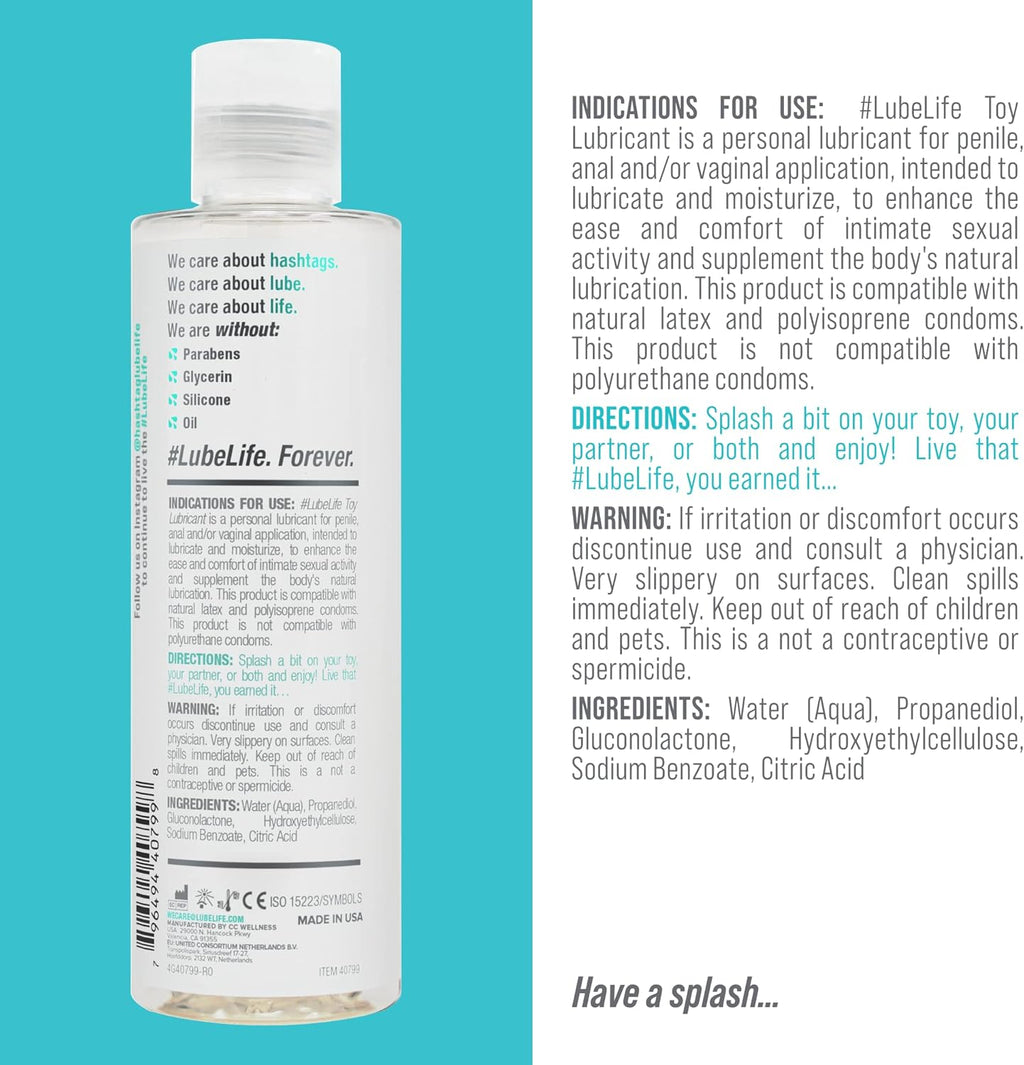 Water-Based Toy Lubricant