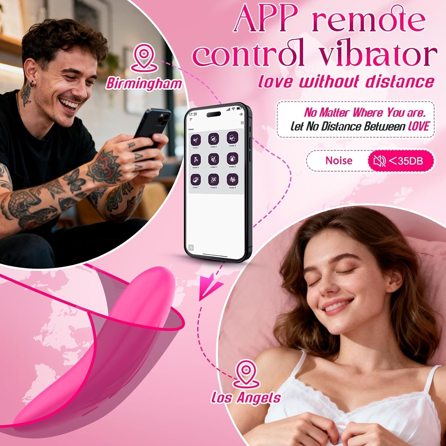 AeriVibe App-Control Wearable Panty Vibrator | 9 Modes