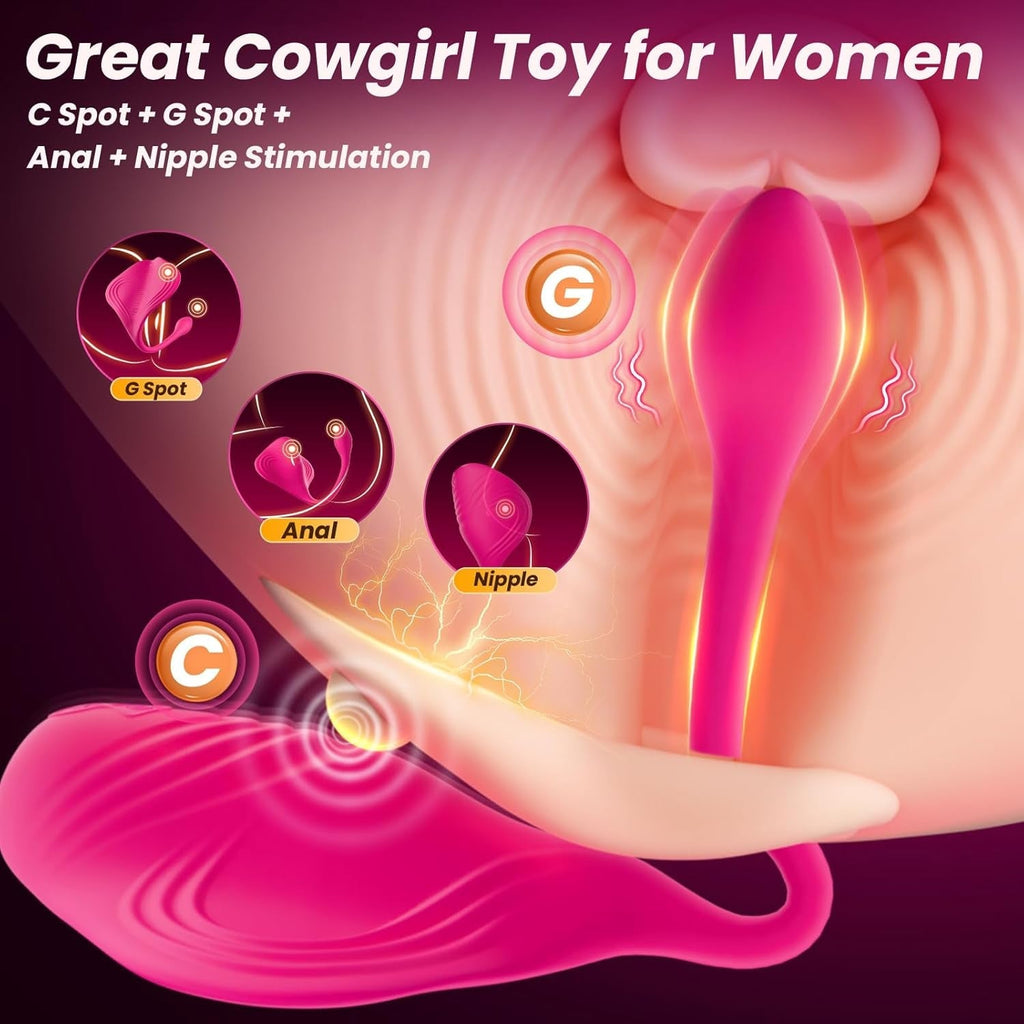 RideSync App-Control Riding Vibrator