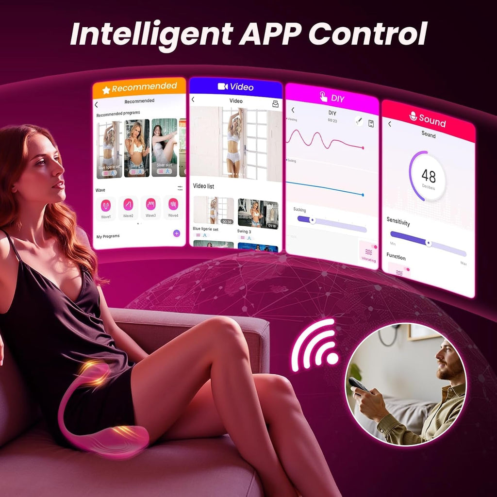 RideSync App-Control Riding Vibrator