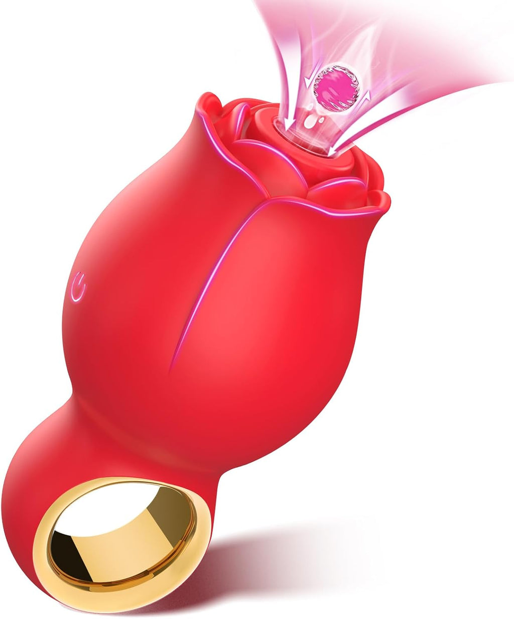 WhirlRose Clit & Nipple Suction Stimulator