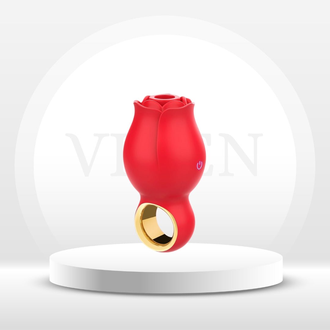 WhirlRose Clit & Nipple Suction Stimulator
