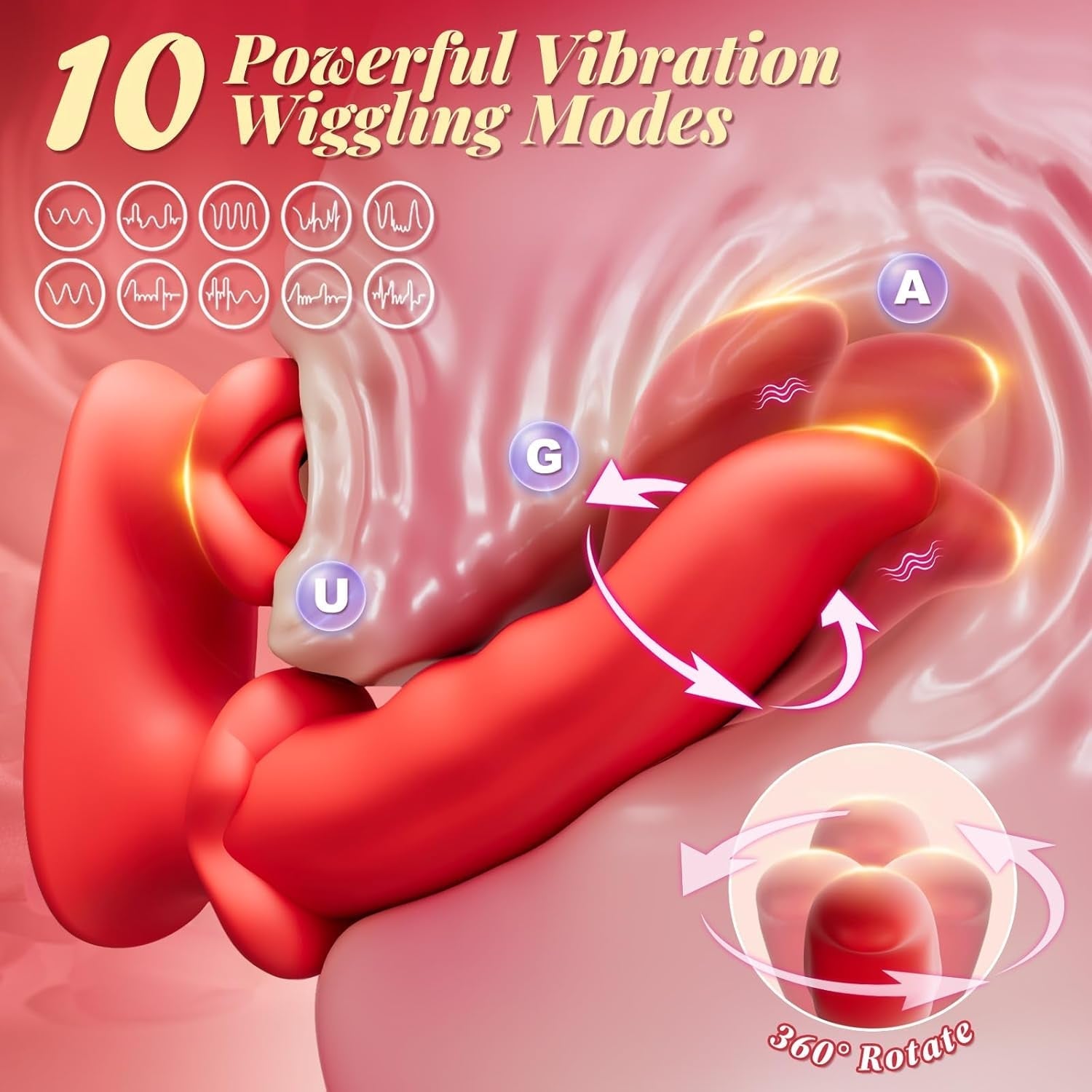 WhisperBloom Rose Sucking & Licking Vibrator