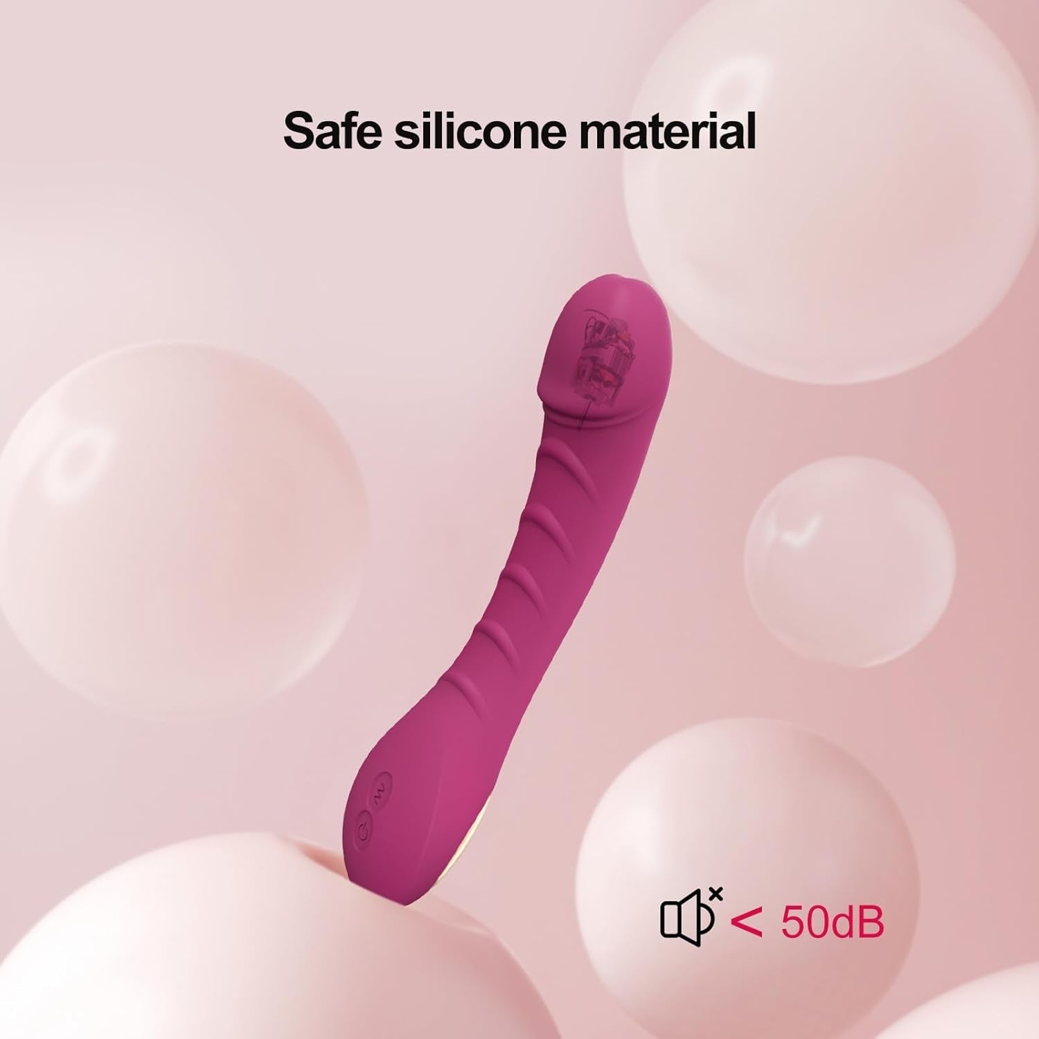 WhisperCurve G-Spot Vibrator Dildo